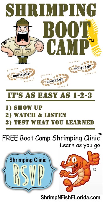 Shrimping Gone Wild™ Shrimping Boot Camp™ Clinics Learn How To Shrimp™